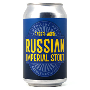 MEDICINE HAT BREW CO BARREL AGED RUSSIAN IMPERIAL STOUT 355ML