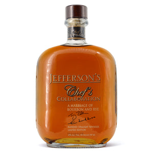 JEFFERSON'S CHEF'S COLLABORATION BLENDED STRAIGHT WHISKIES 750ML