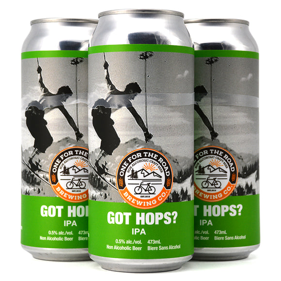 ONE FOR THE ROAD NON-ALCOHOLIC GOT HOPS? IPA 4C