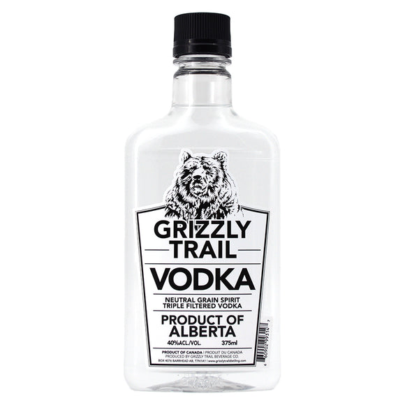 WEST OF  5TH GRIZZLY TRAIL VODKA 375ML