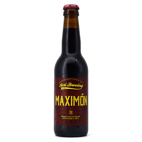 SORI MAXIMON IMPERIAL BALTIC PORTER WITH CACAO & CHILI 330ML