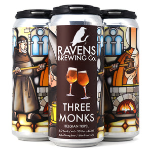 RAVENS THREE MONKS BELGIAN TRIPEL 4C