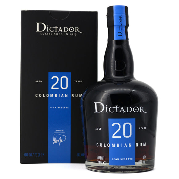 DICTADOR RUM AGED 20 YEARS