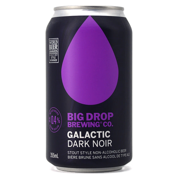 BIG DROP GALACTIC NON-ALCOHOLIC STOUT 355ML