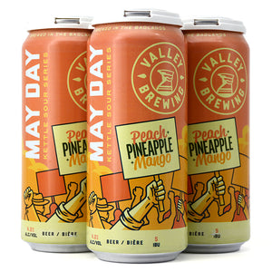 VALLEY MAY DAY PEACH + PINEAPPLE + MANGO KETTLE SOUR 4C