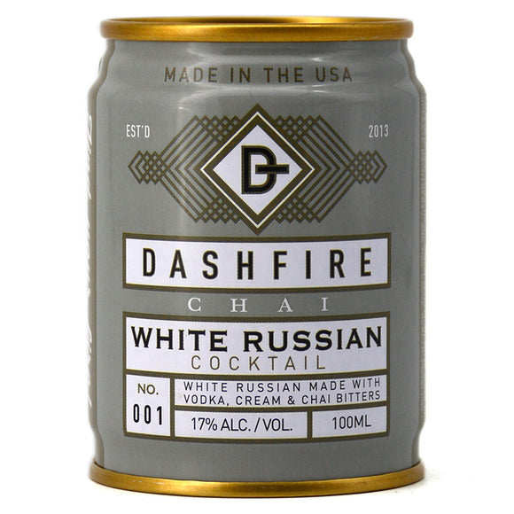 DASHFIRE CHAI WHITE RUSSIAN COCKTAIL 100ML