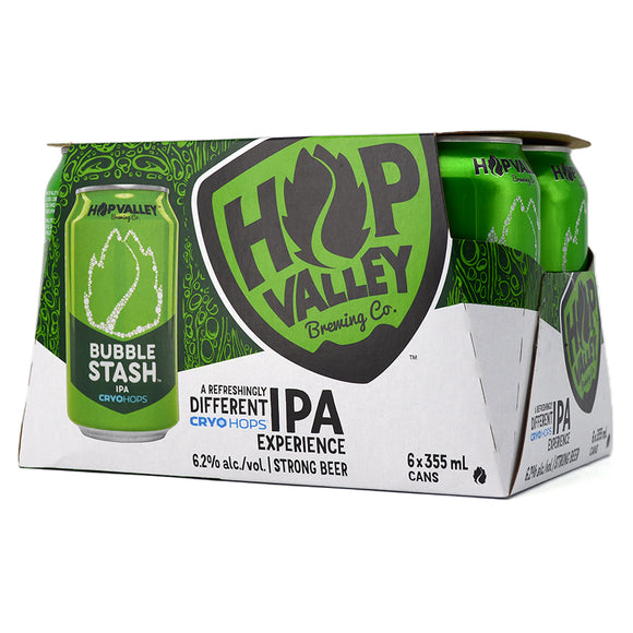 HOP VALLEY BUBBLE STASH IPA 6C