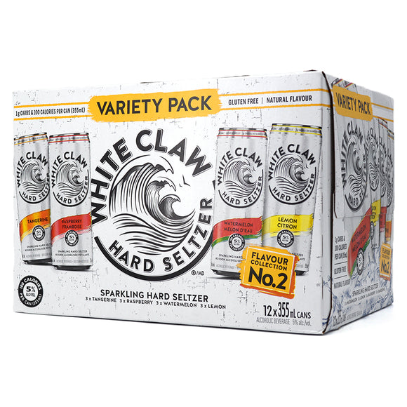 WHITE CLAW VARIETY PACK FLAVOUR COLLECTION NO. 2 12C