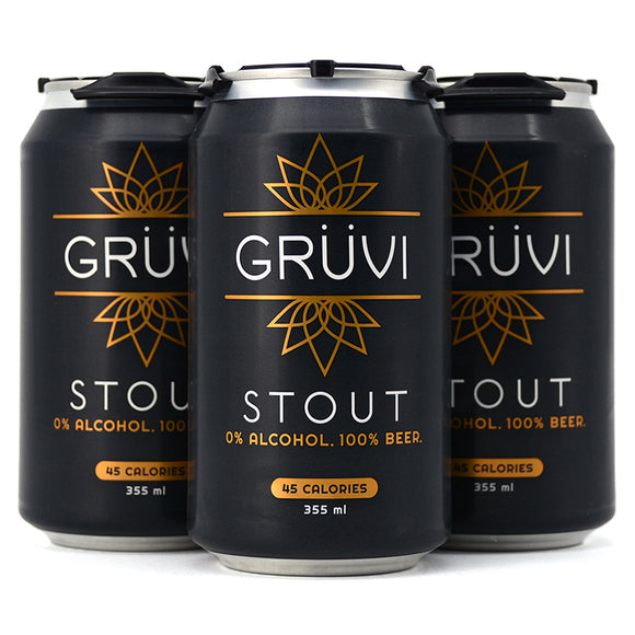 GRUVI CRAFT BEER NA STOUT 4C