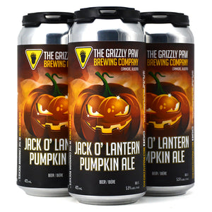 Grizzly Paw Jack O'Lantern Pumpkin Ale 4C