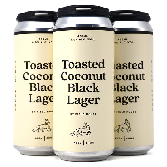 FIELD HOUSE TOASTED COCONUT BLACK LAGER 4C