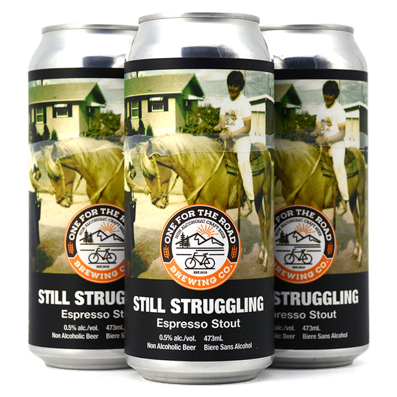 ONE FOR THE ROAD NON-ALCOHOLIC STILL STRUGGLING ESPRESSO STOUT 4C