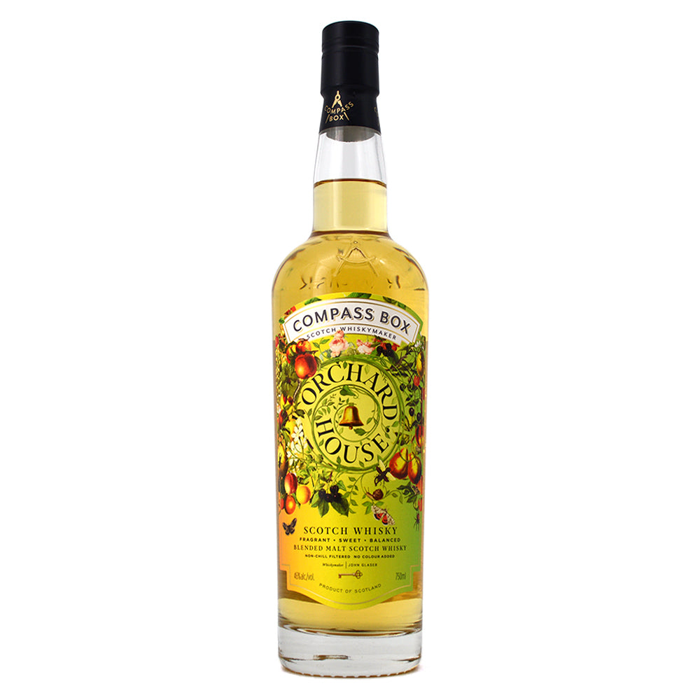 COMPASS BOX ORCHARD HOUSE BLENDED MALT SCOTCH WHISKY 750ML – Sherbrooke ...