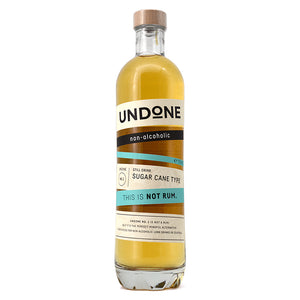 UNDONE THIS IS NOT RUM NON ALCOHOLIC SUGAR CANE TYPE 750ML