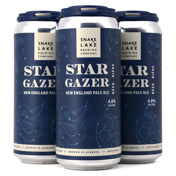 SNAKE LAKE STAR GAZER NEW ENGLAND PALE ALE 4C