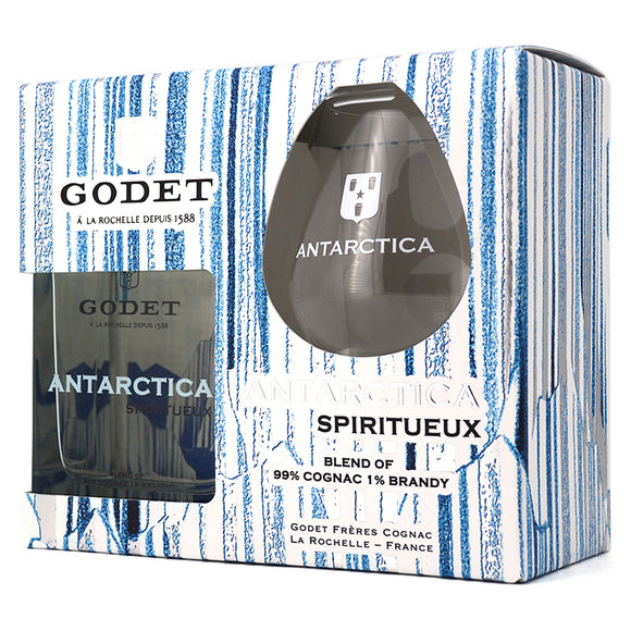 ANTARTICA DE GODET GIFT PACK 500ML + COGNAC GLASS