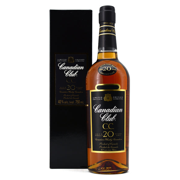 CANADIAN CLUB AGED 20 YEARS CANADIAN WHISKY 750ML