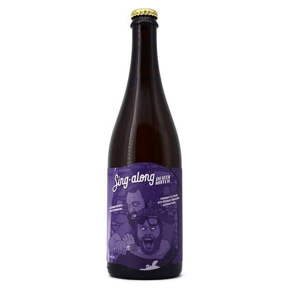JESTER KING SING ALONG DEATH MATCH FARMHOUSE ALE W ROSEMARY SMOKED HONEY & PLUMS 750ML
