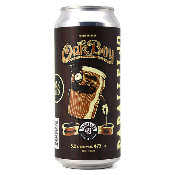 PARALLEL 49 OAK BOY BROWN ALE 473ML Sherbrooke Liquor