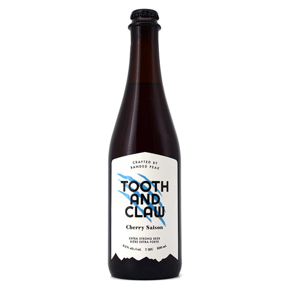 BANDED PEAK TOOTH & CLAW CHERRY SAISON 500ML
