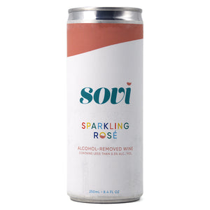 Sovi Sparkling Rose Alcohol Removed Wine