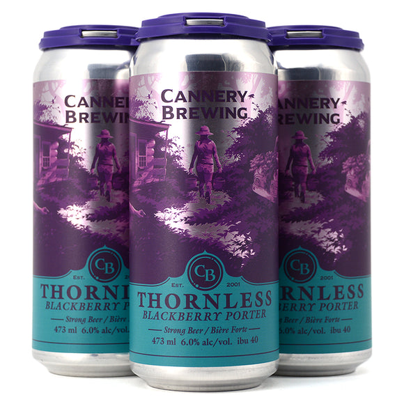 CANNERY BREWING THORNLESS BLACKBERRY PORTER 4C