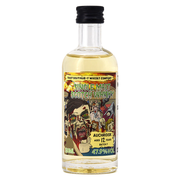 THAT BOUTIQUE-Y WHISKY CO AUCHROISK AGED 12 YEARS SINGLE MALT SCOTCH WHISKY 50ML