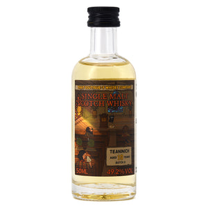 THAT BOUTIQUE-Y WHISKY CO TEANINICH AGED 10 YEARS SINGLE MALT SCOTCH WHISKY 50ML