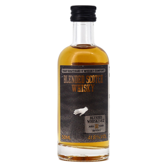 THAT BOUTIQUE-Y WHISKY CO WHISKY #2 AGED 22 YEARS BLENDED SCOTCH WHISKY 50ML