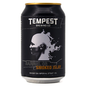 TEMPEST BARREL 03 SMOKED ISLAY WHISKY BARREL AGED IMPERIAL STOUT 330ML