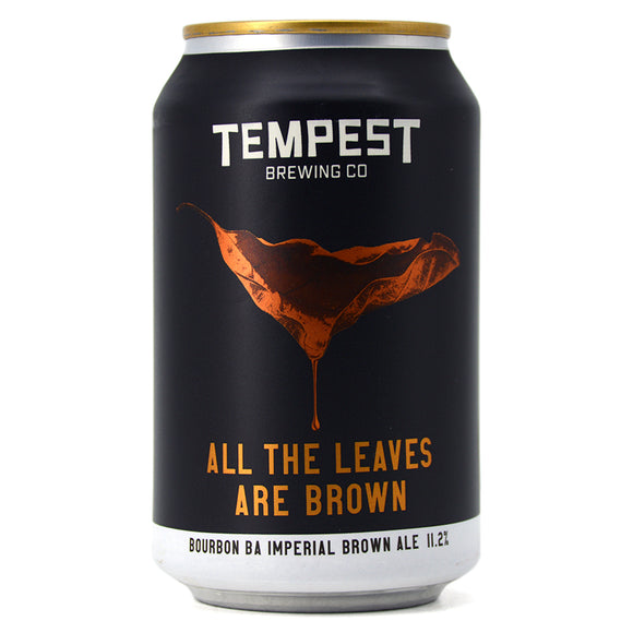 TEMPEST ALL THE LEAVES ARE BROWN BOURBON BARREL AGED IMPERIAL BROWN ALE 330ML