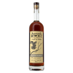 BUZZARD'S ROOST PEATED BARREL STRAIGHT RYE WHISKEY 750ML