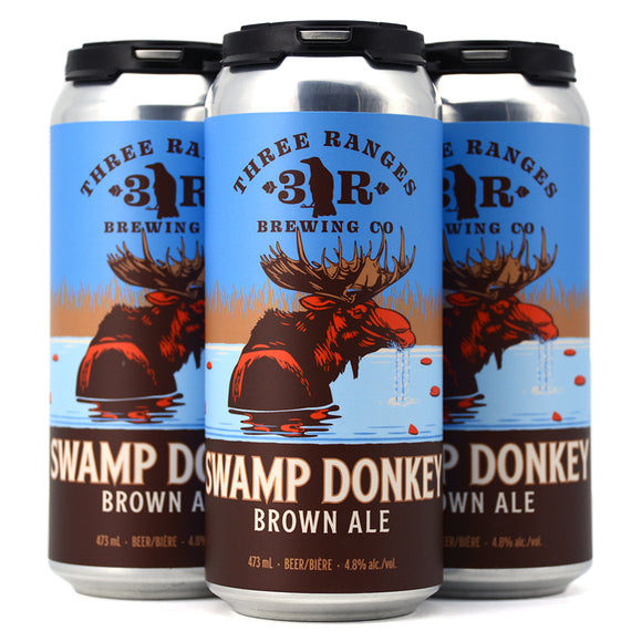 THREE RANGES SWAMP DONKEY BROWN ALE 4C