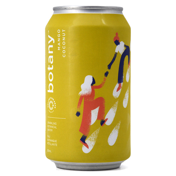 COLLECTIVE ARTS BOTANY MANGO COCONUT SPARKLING WATER 355ML