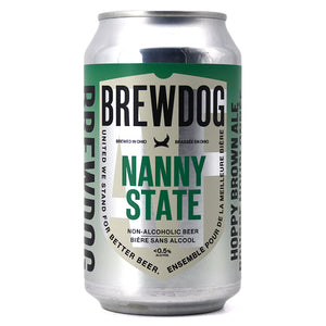 BREWDOG NANNY STATE NON-ALCOHOLIC HOPPY BROWN ALE 355ML