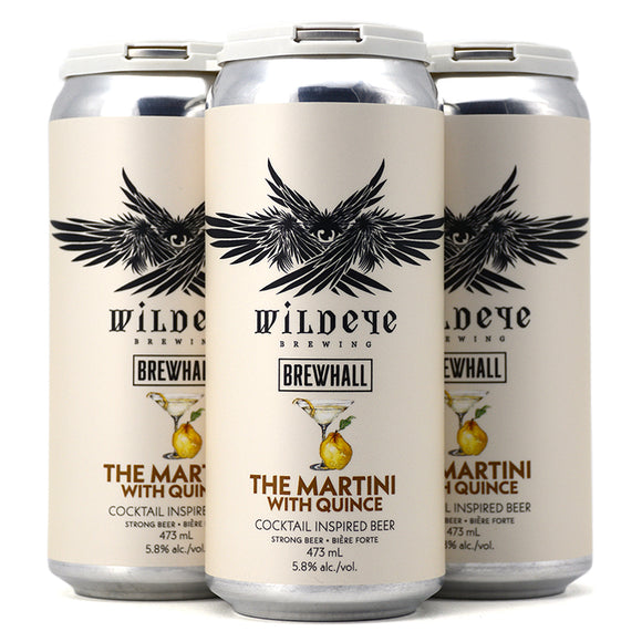 WILDEYE THE MARTINI WITH QUINCE COCKTAIL INSPIRED BEER 4C
