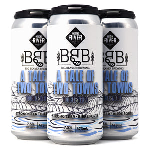 HIGH RIVER & BIG BEAVER BREWING A TALE OF TWO TOWNS DOUBLE NEIPA 4C
