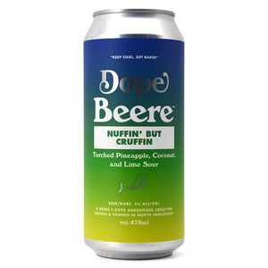 BEERE NUFFIN' BUT CRUFFIN TORCHED PINEAPPLE, COCONUT, AND LIME SOUR 473ML