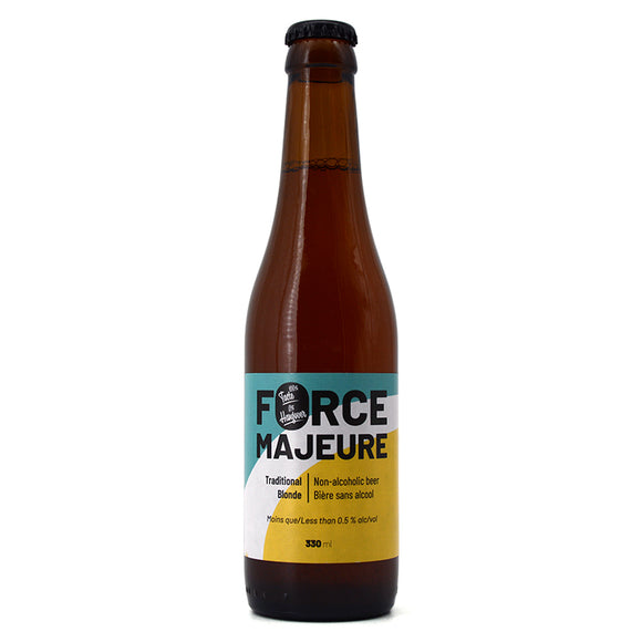 FORCE MAJEURE NON ALCOHOLIC TRADITIONAL BLONDE 330ML