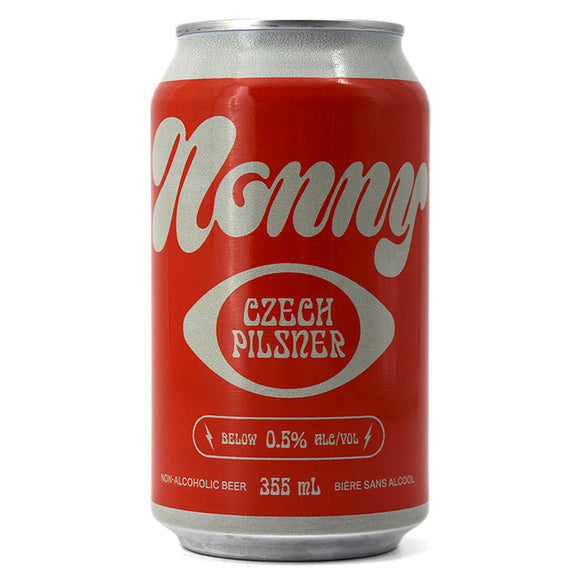 NONNY NON ALCOHOLIC CZECH PILSNER 355ML