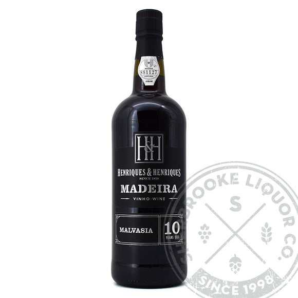 HENRIQUES & HENRIQUES MALVASIA 10 YEARS OLD MADEIRA 750ML