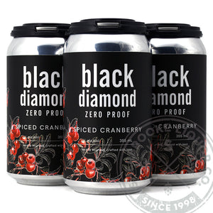 Black Diamond Zero Proof Spiced Cranberry 4C