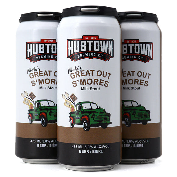 Hub Town Alberta's Great Out S'Mores Milk Stout 4C