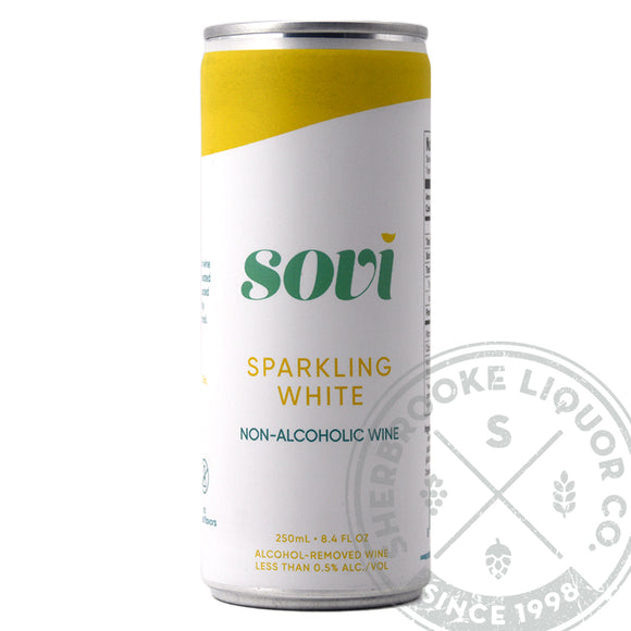 Sovi Sparkling White Non-Alcoholic Wine 250mL