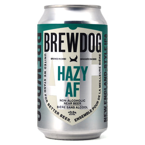 BREWDOG HAZY AF NON ALCOHOLIC NEW ENGLAND STYLE IPA 355ML