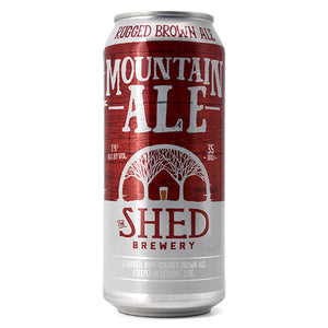 THE SHED MOUNTAIN ALE RUGGED BROWN ALE 473ML