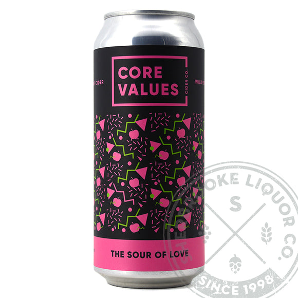 CORE VALUES THE SOUR OF LOVE CIDER 473ML
