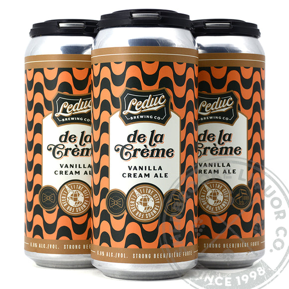 LEDUC BREWING DE LA CREME VANILLA CREAM ALE 4C