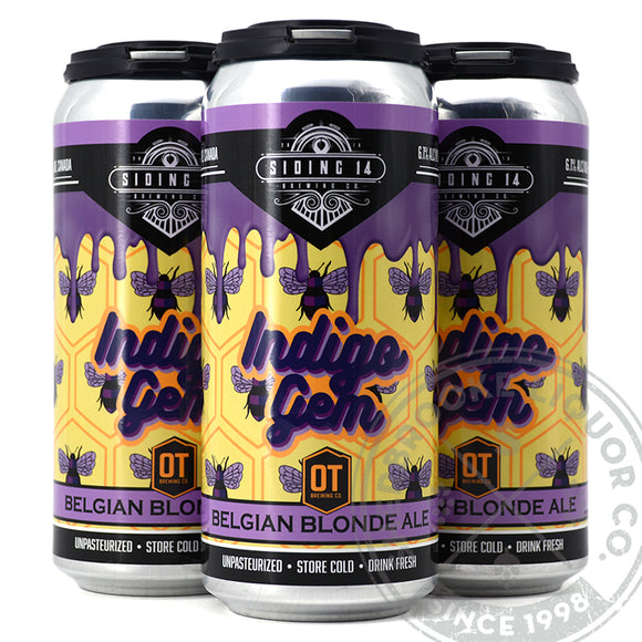 SIDING 14 OT BREWING INDIGO GEM BELGIAN BLONDE ALE 4C