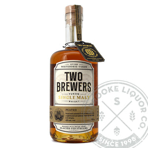 TWO BREWERS RELEASE 38 PEATED YUKON SINGLE MALT WHISKY 750ML